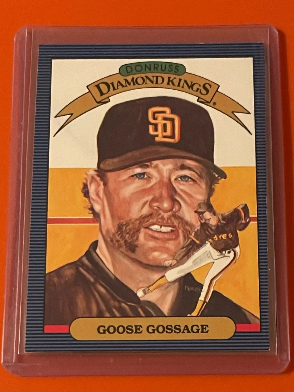 Goose Gossage #2 1986 Donruss [Diamond Kings] Baseball Trading Card